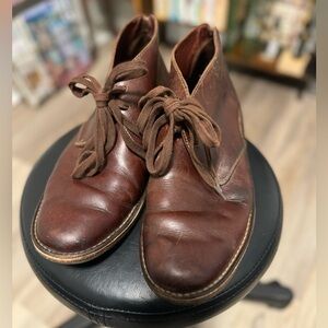 Cole Haan Brown Leather Chukka Boots – Timeless Style with Character (Size 9) 🔥